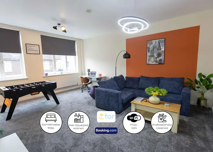2 Bedroom Apartment By The One Retreats Short Lets & Serviced Accommodation Horley Close To Gatwick Airport